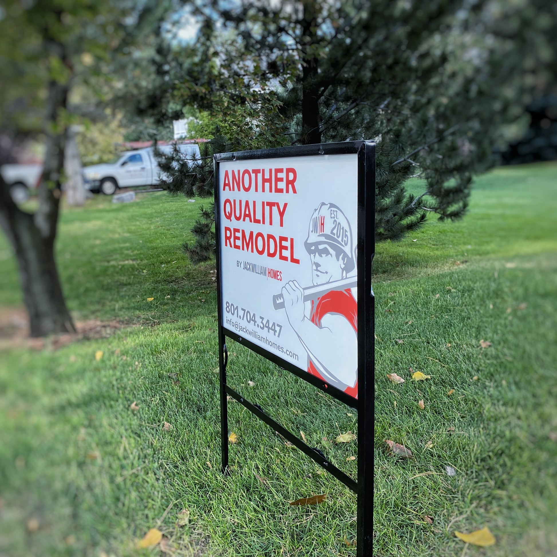 H-frame Sign Stand – Slope Sign